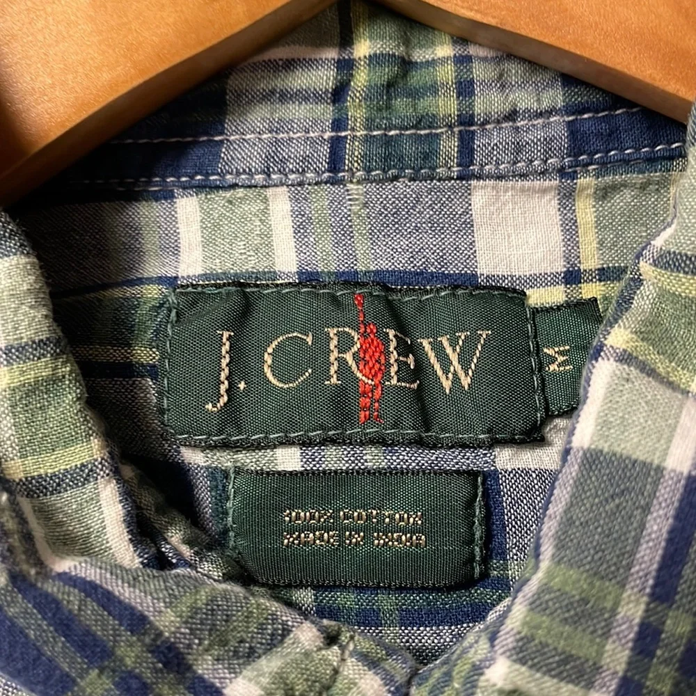J.Crew button down short-sleeve shirt size M